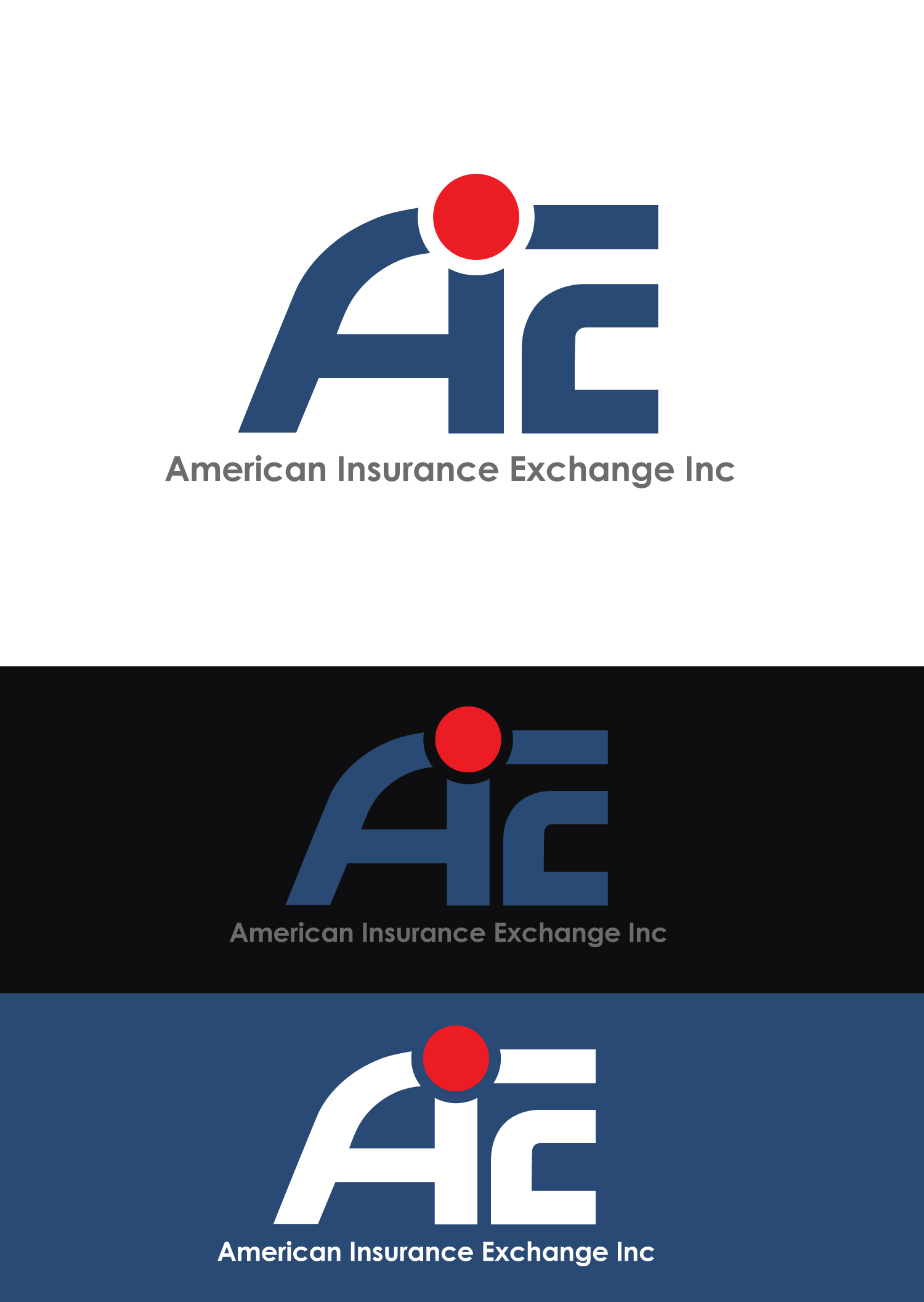 Logo Design by Paras Bali for American Insurance Exchange, Inc. | Design #26921464