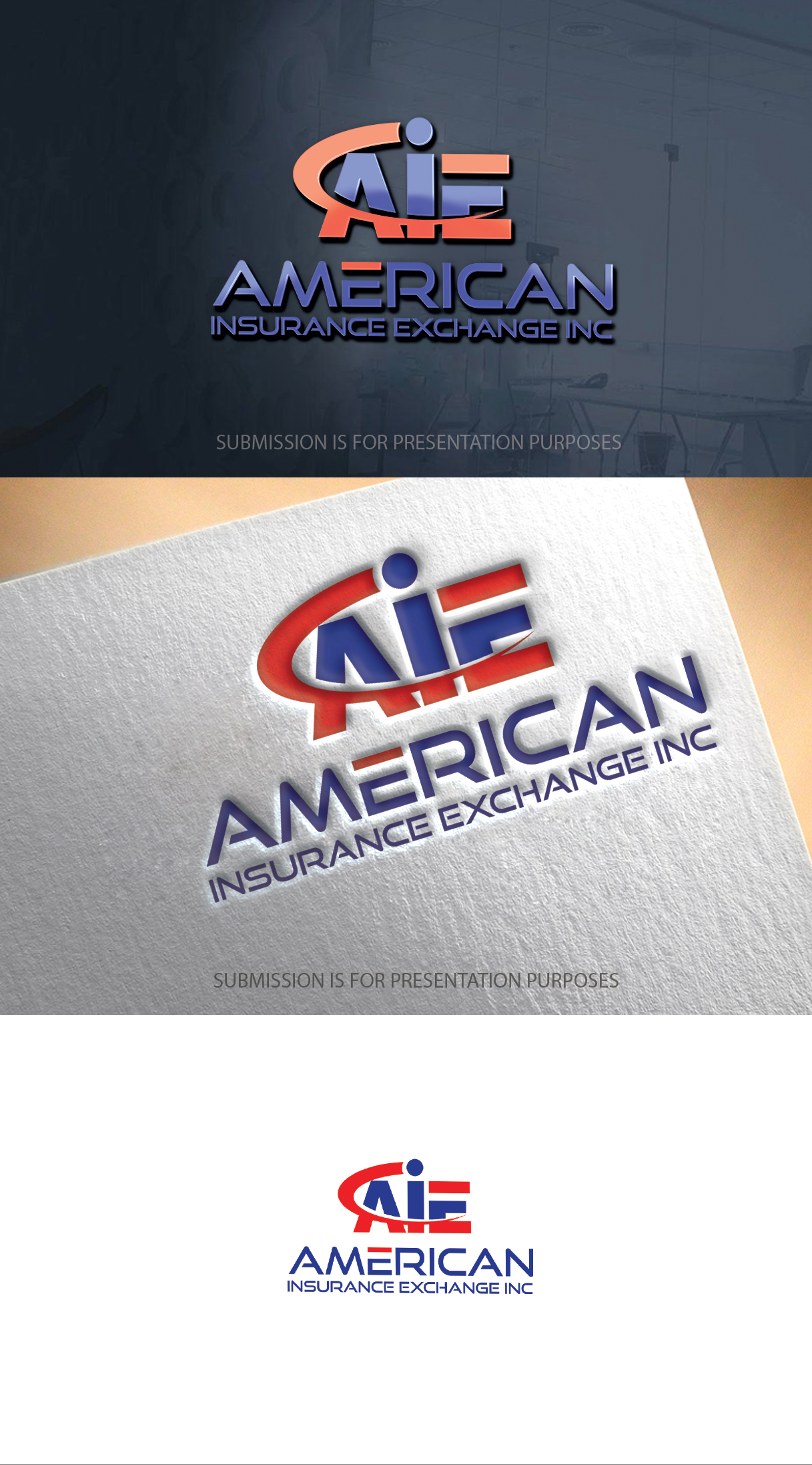 Logo Design by graphicevolution for American Insurance Exchange, Inc. | Design #26887321
