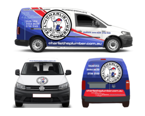 Car Wrap Design by DesignMX (Renan Mejia) for CHARLIE THE PLUMBER | Design: #26926662