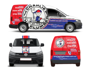 Design de Covering de Véhicule par DesignMX (Renan Mejia) pour CHARLIE THE PLUMBER | Design : #26930757