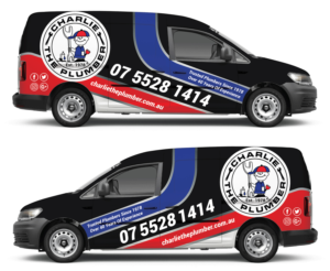 Design de Covering de Véhicule par Deziners Zone pour CHARLIE THE PLUMBER | Design : #26920154