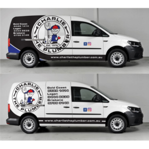 Car Wrap Design by Yoga Tri for CHARLIE THE PLUMBER | Design: #26921892