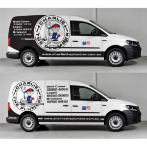 Car Wrap Design by Yoga Tri for CHARLIE THE PLUMBER | Design: #26921899