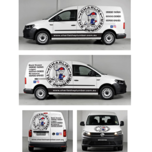 Design de Covering de Véhicule par Yoga Tri pour CHARLIE THE PLUMBER | Design : #27047165