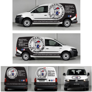 Design de Covering de Véhicule par Yoga Tri pour CHARLIE THE PLUMBER | Design : #27047532