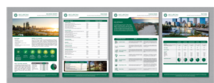 Investment Advisory Client Fund Fact Sheet Flyer | Flyer-Design von alex989