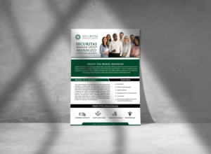 Investment Advisory Client Fund Fact Sheet Flyer | Flyer-Design von n214008