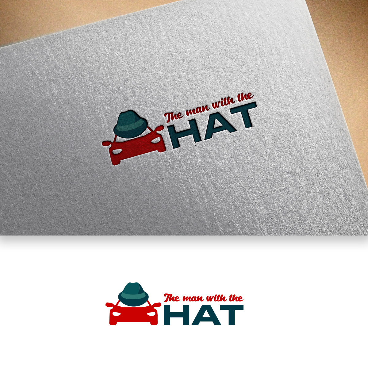 Diseño de Logo por DesignDUO para Man with the HAT | Diseño #26911858