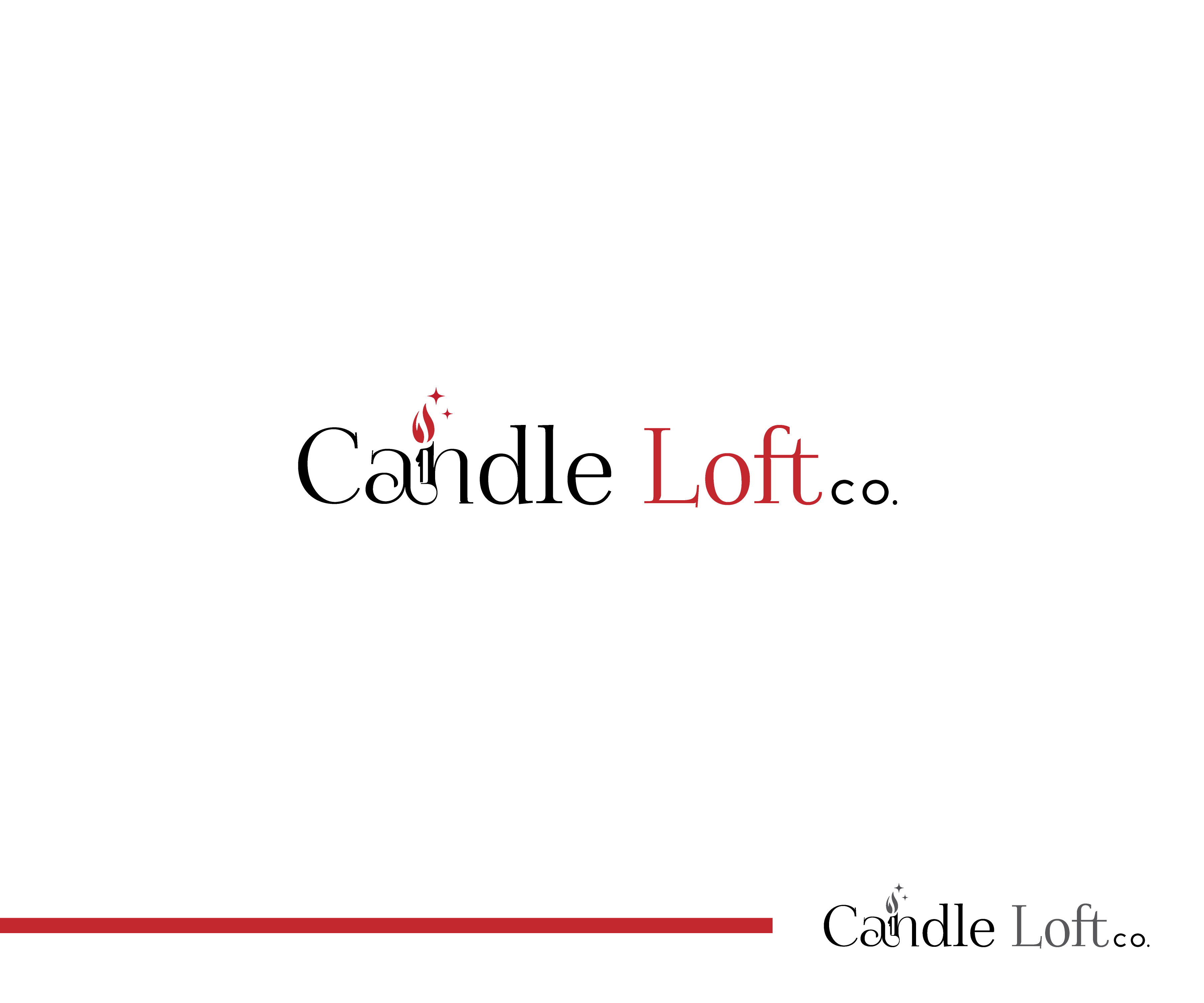 Logo Design by Fat Bat Man for Candle Loft Co. | Design #26886316