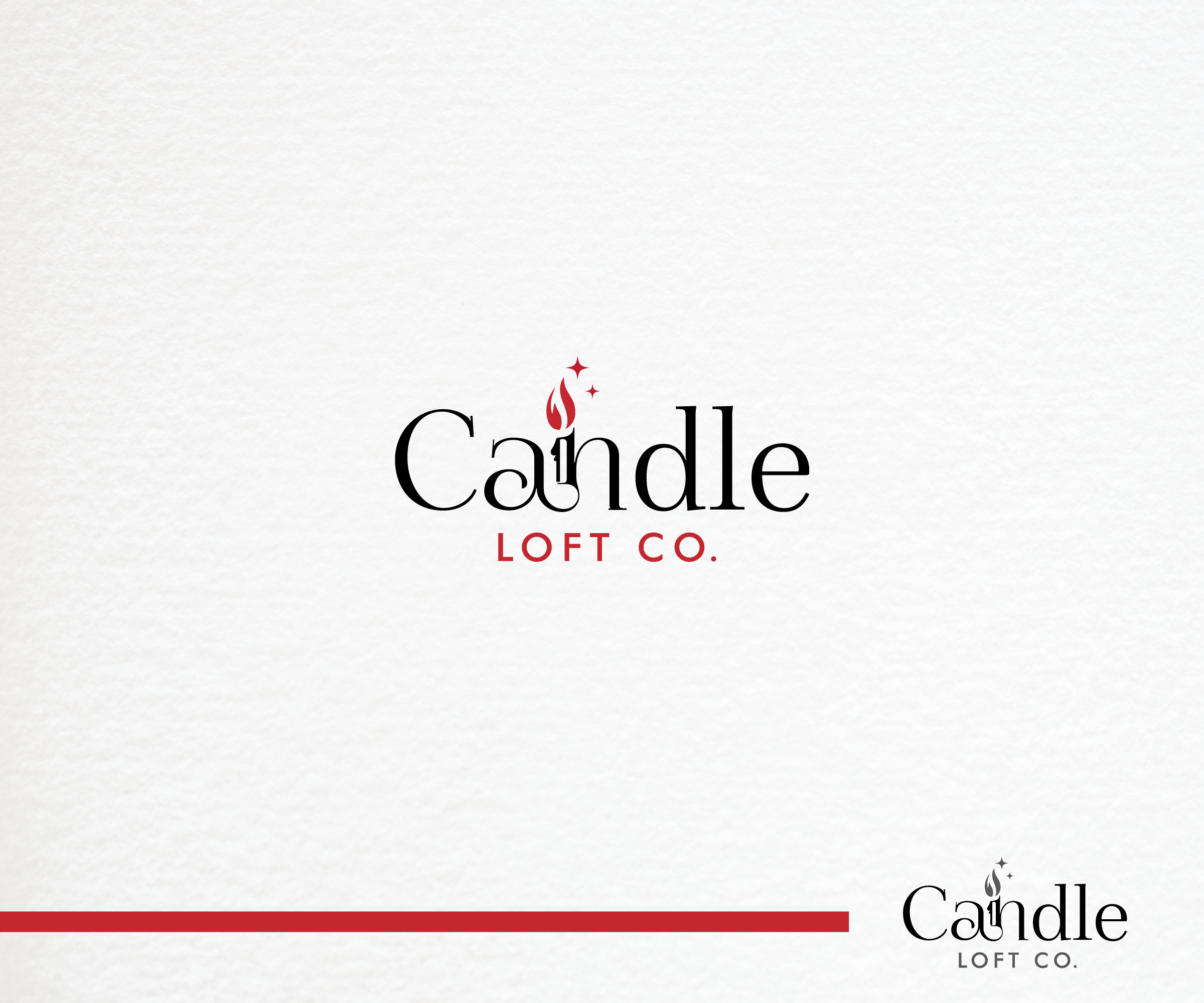 Logo Design by Fat Bat Man for Candle Loft Co. | Design #26886332