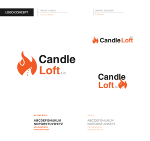 Logo Design by pipsh for Candle Loft Co. | Design: #26890544