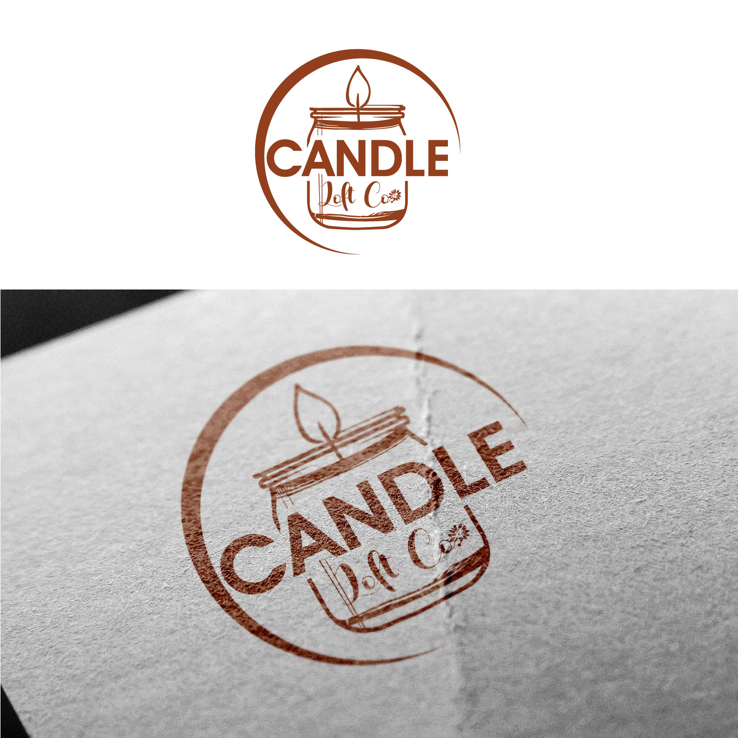 Logo Design by ErrAr for Candle Loft Co. | Design #26890128