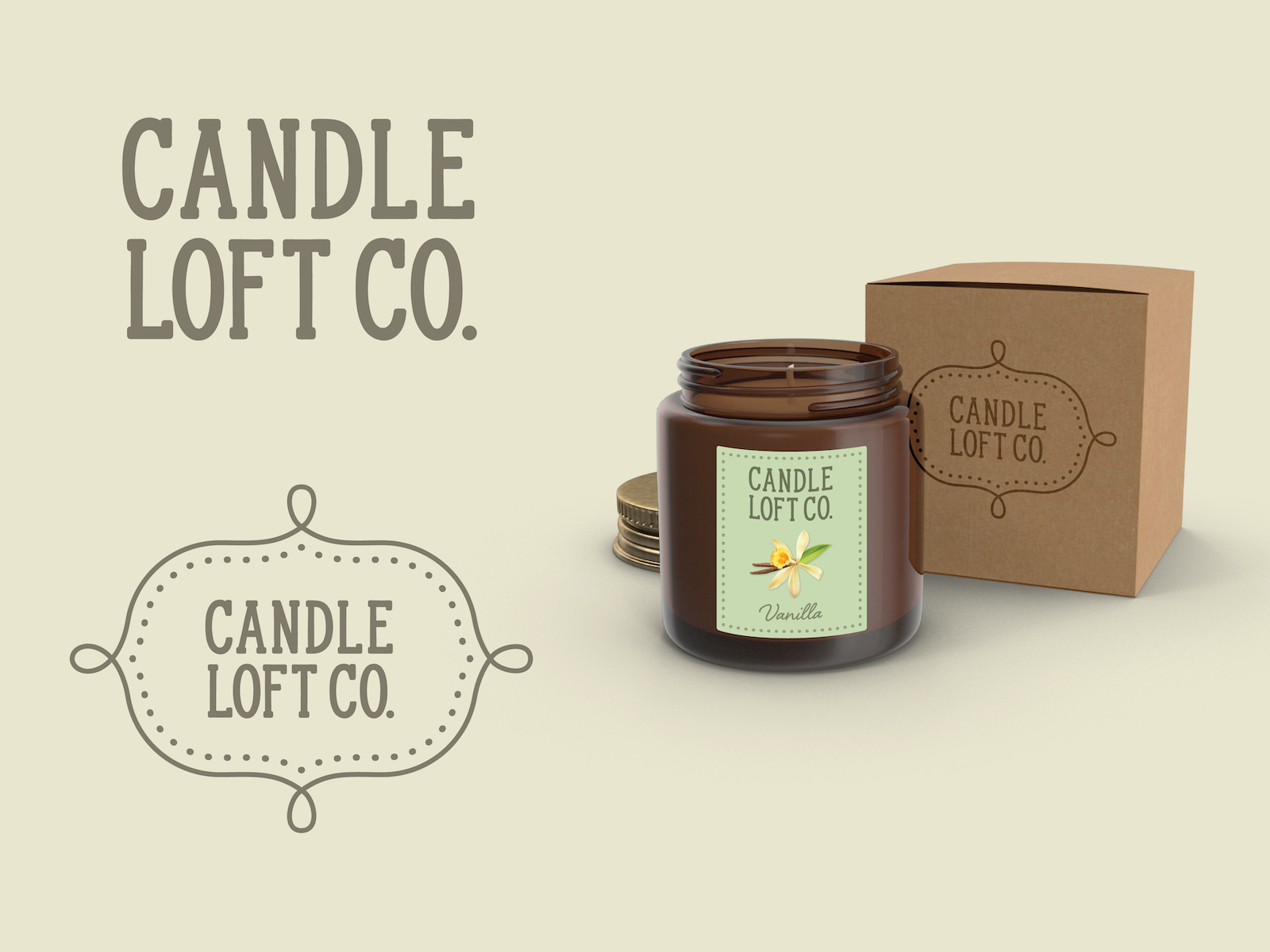 Logo Design by brianritterdesign for Candle Loft Co. | Design #26896093