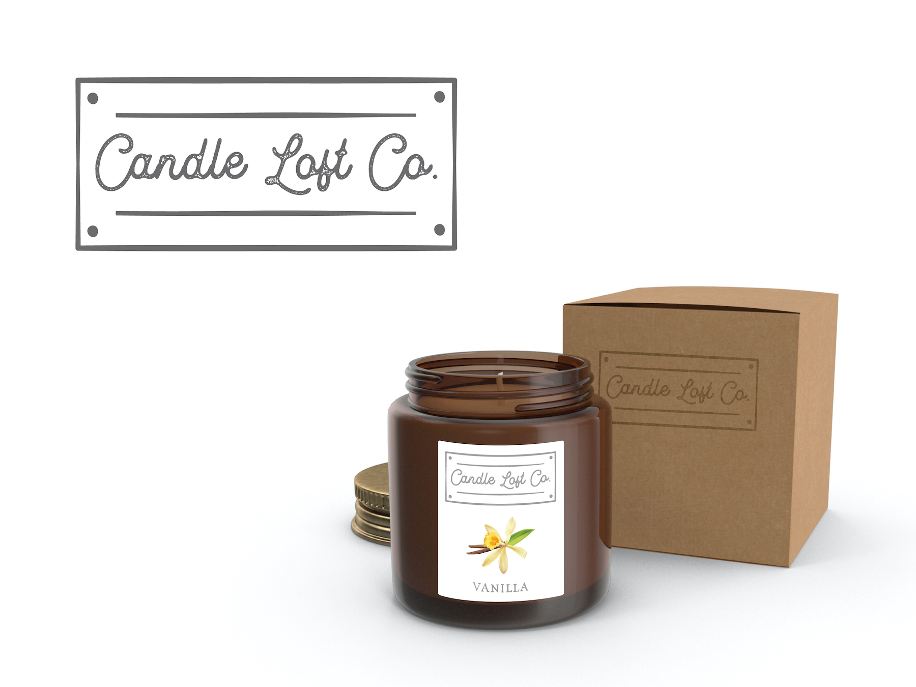 Logo Design by brianritterdesign for Candle Loft Co. | Design #26896408