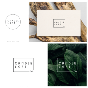 Logo Design by DominicDesign for Candle Loft Co. | Design: #26887448