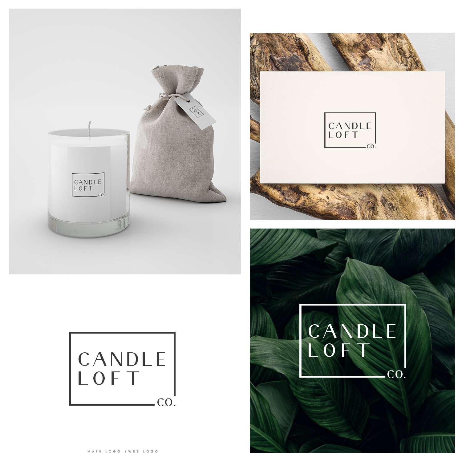 Logo Design by DominicDesign for Candle Loft Co. | Design: #26917686