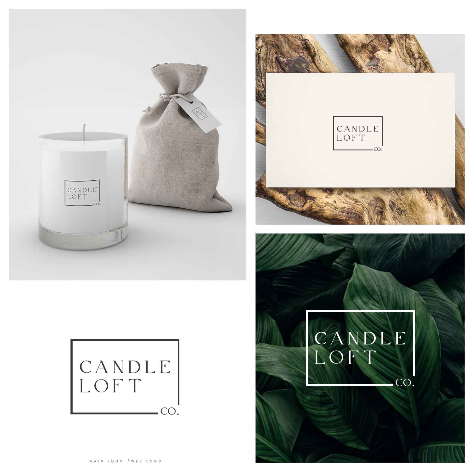 Logo Design by DominicDesign for Candle Loft Co. | Design #26945107