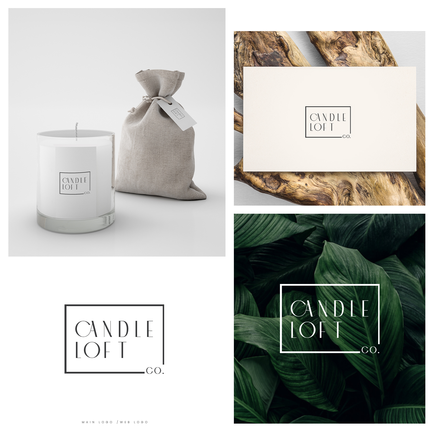 Logo Design by DominicDesign for Candle Loft Co. | Design #26945203