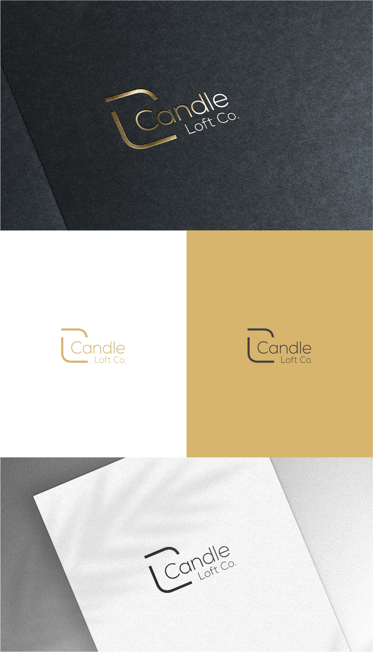 Logo Design by Dave Paresh for Candle Loft Co. | Design #26889358