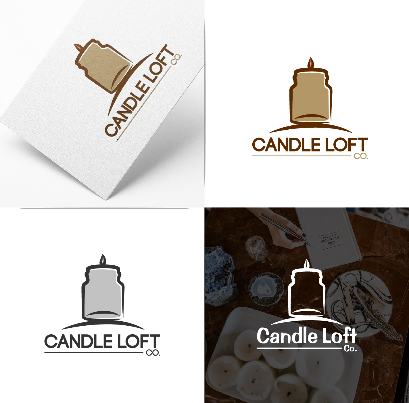 Logo Design by 4tech services for Candle Loft Co. | Design #26889831