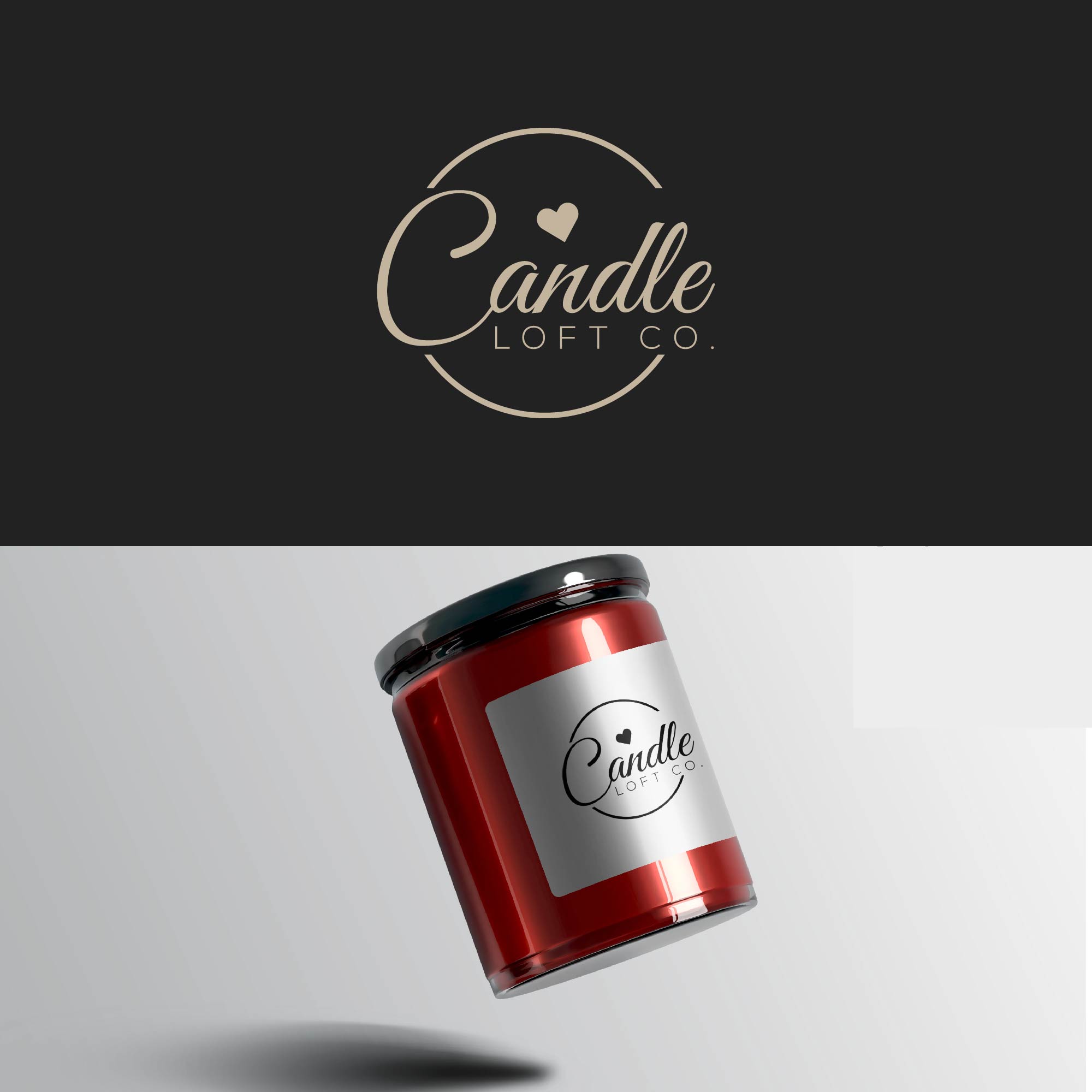 Logo Design by kaushal 05 for Candle Loft Co. | Design #26886997