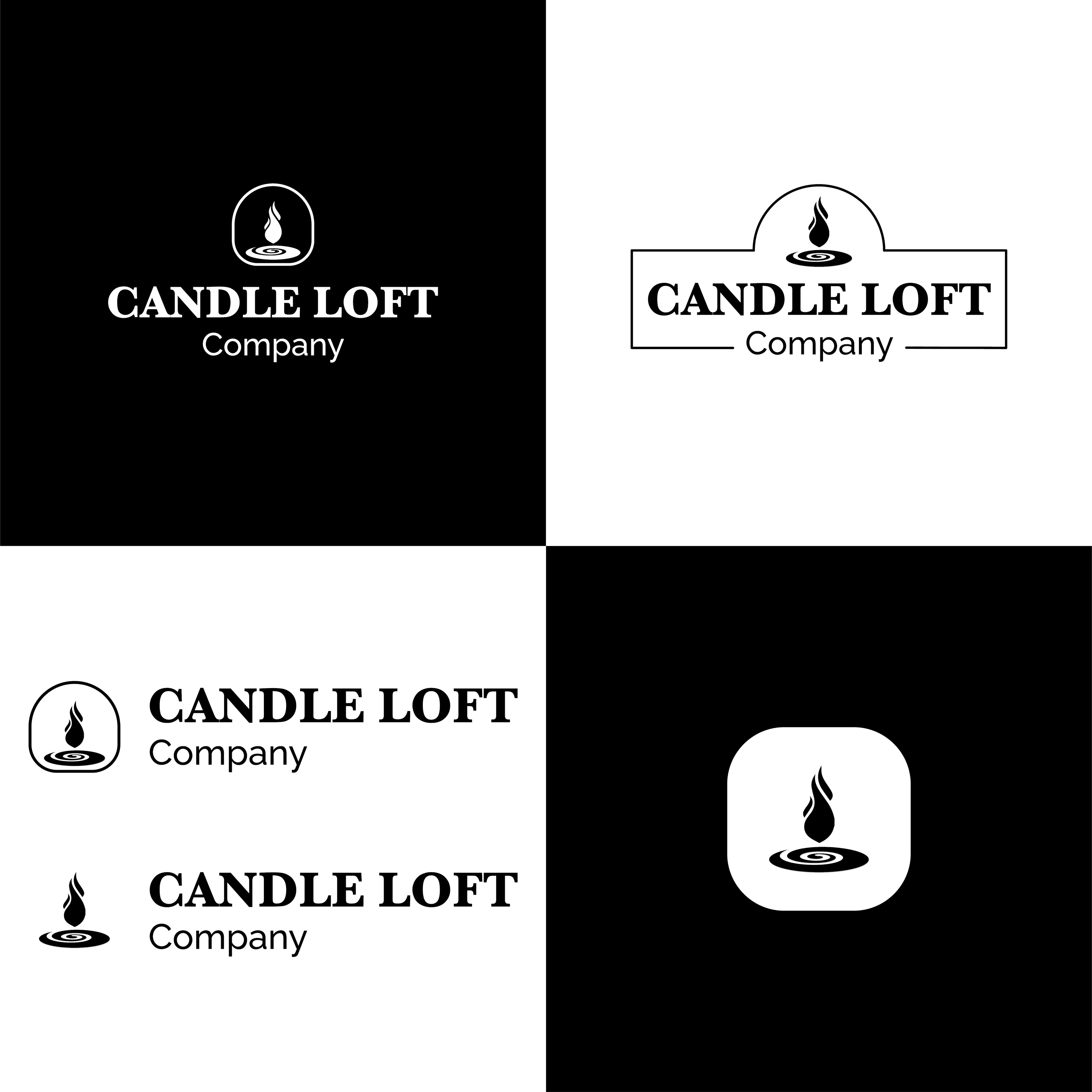 Logo Design by ebproduction for Candle Loft Co. | Design #26923858