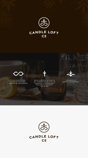 Logo Design by Lia Design for Candle Loft Co. | Design: #26889667