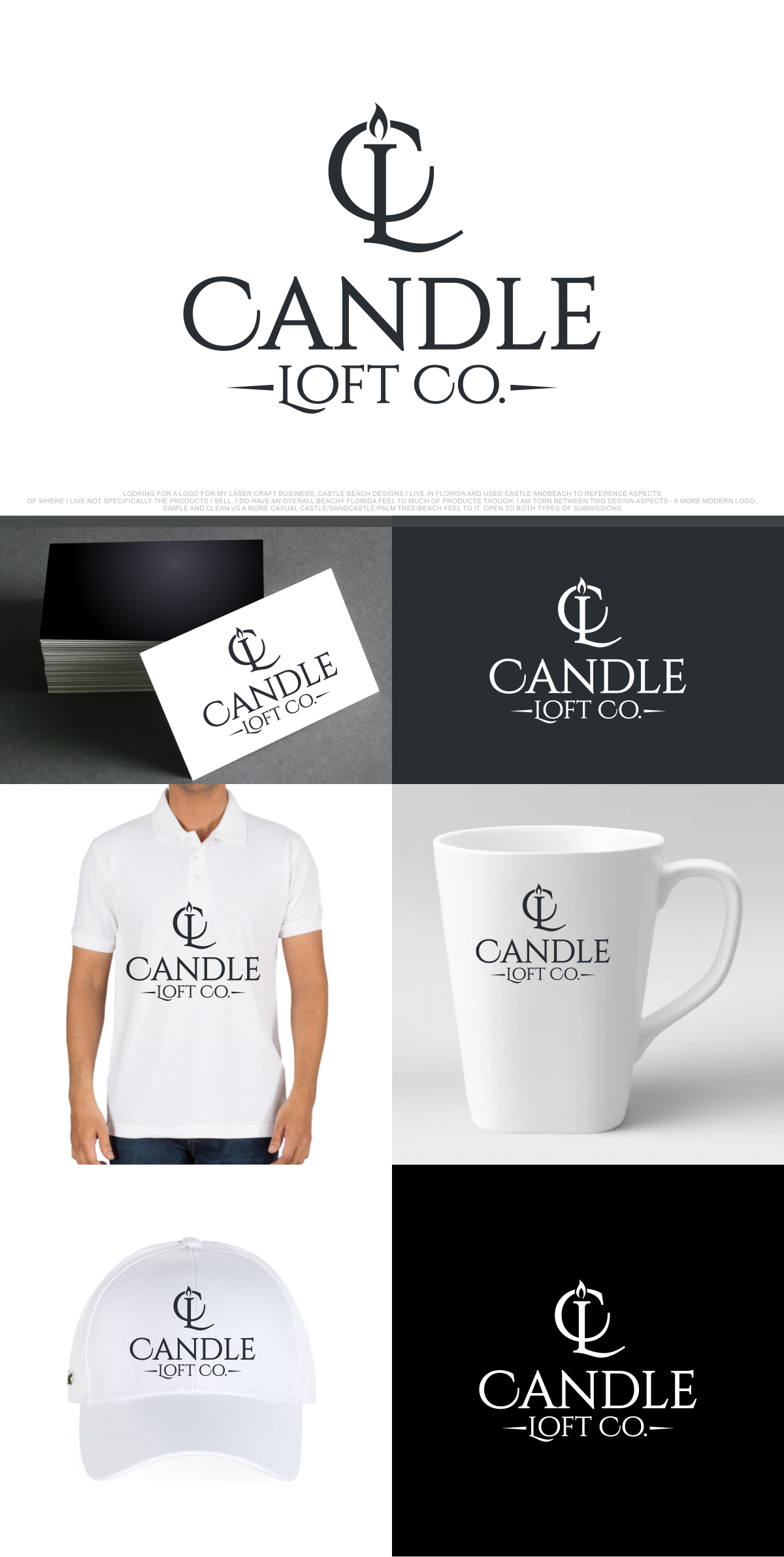 Logo Design by KajalRekha for Candle Loft Co. | Design #26887704