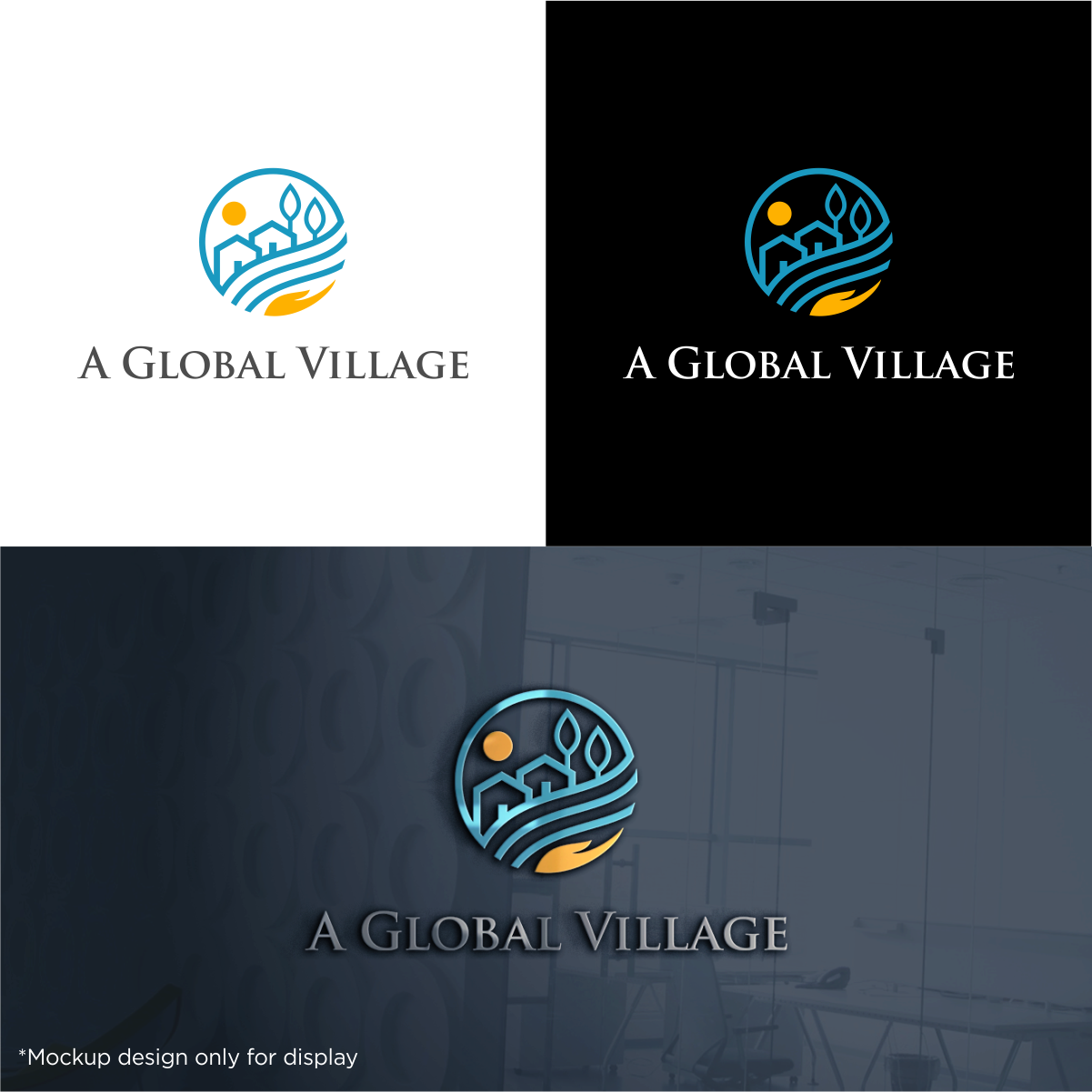 Diseño de Logo por .Ashu. para A Global Village | Diseño #26891791