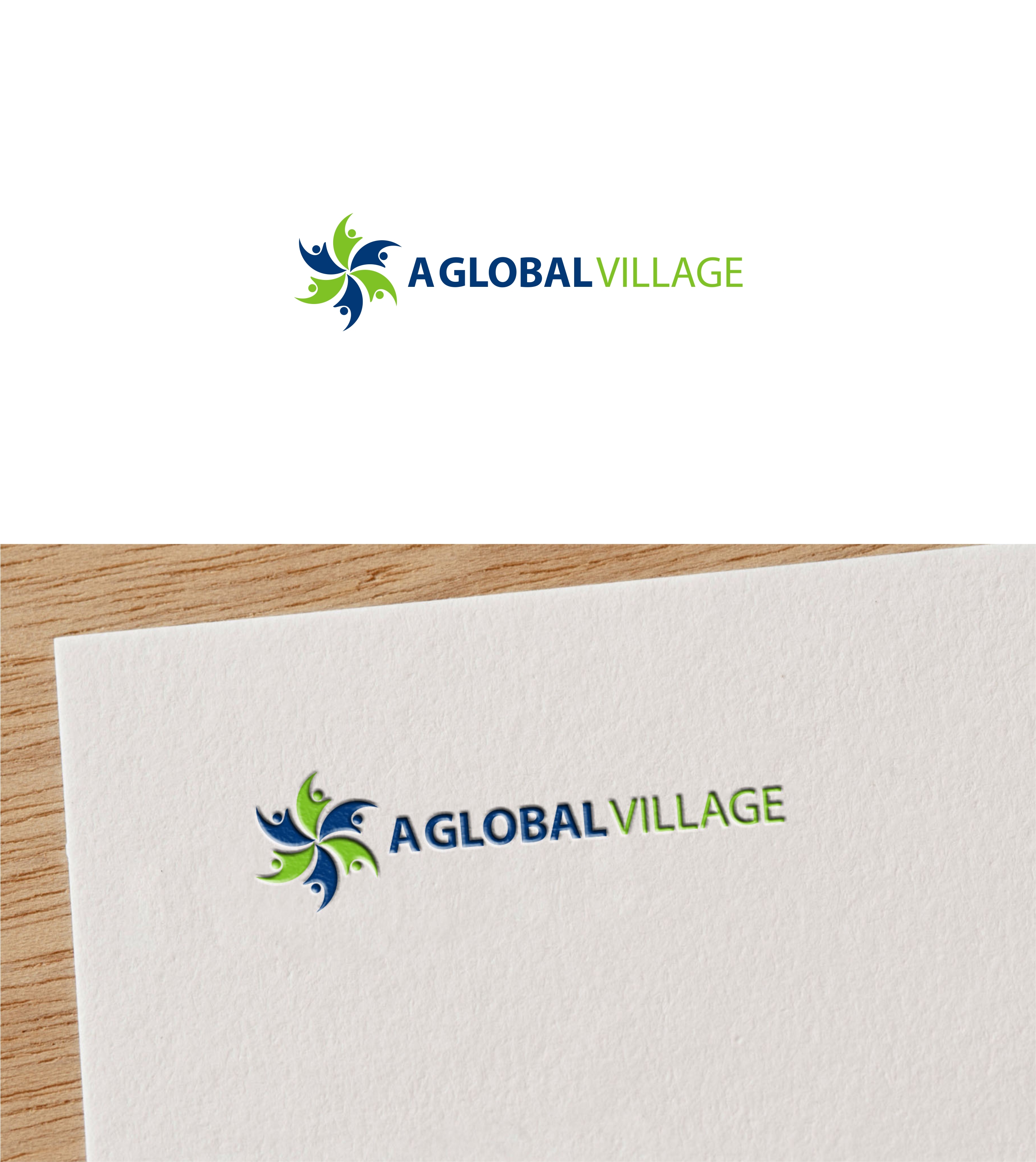 Logo Design by Joenet Jayawarna for A Global Village | Design #26892320