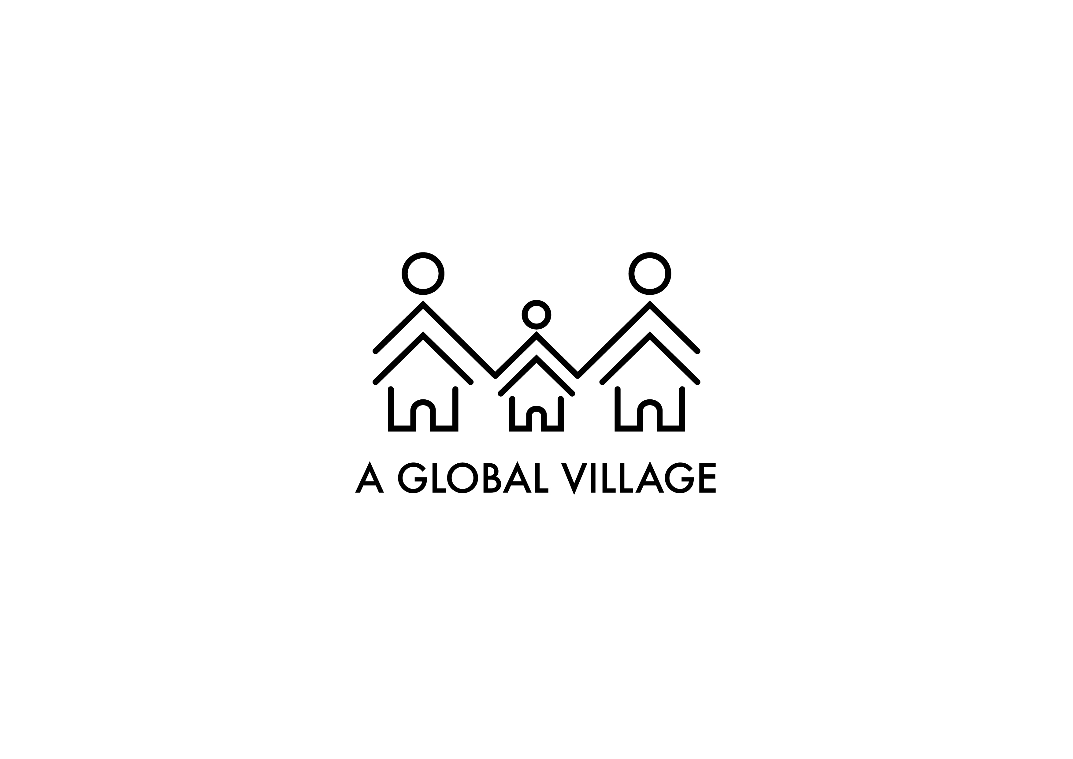 Logo Design by Andy Zahn for A Global Village | Design #26890357