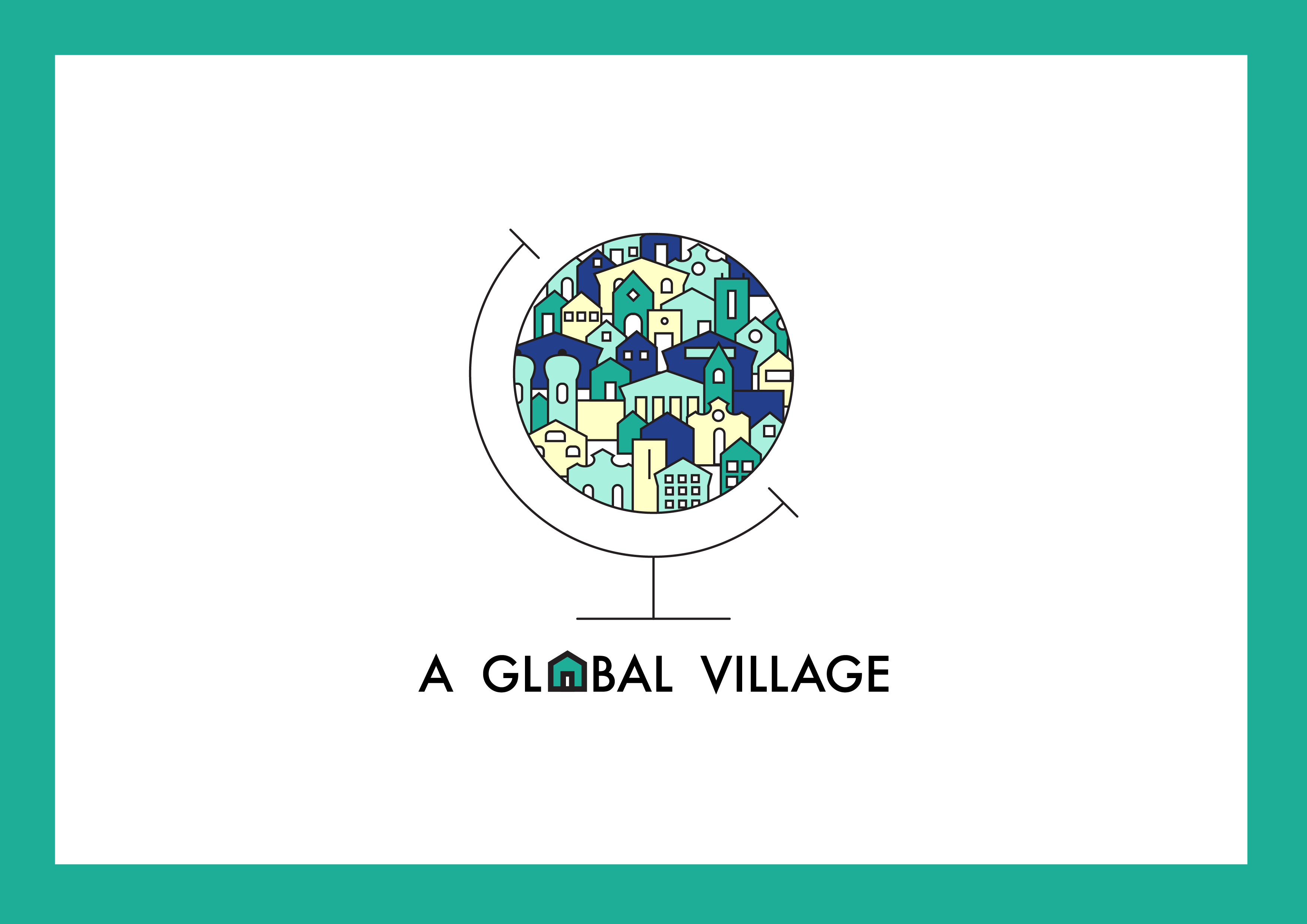 Logo Design by Andy Zahn for A Global Village | Design #26893348