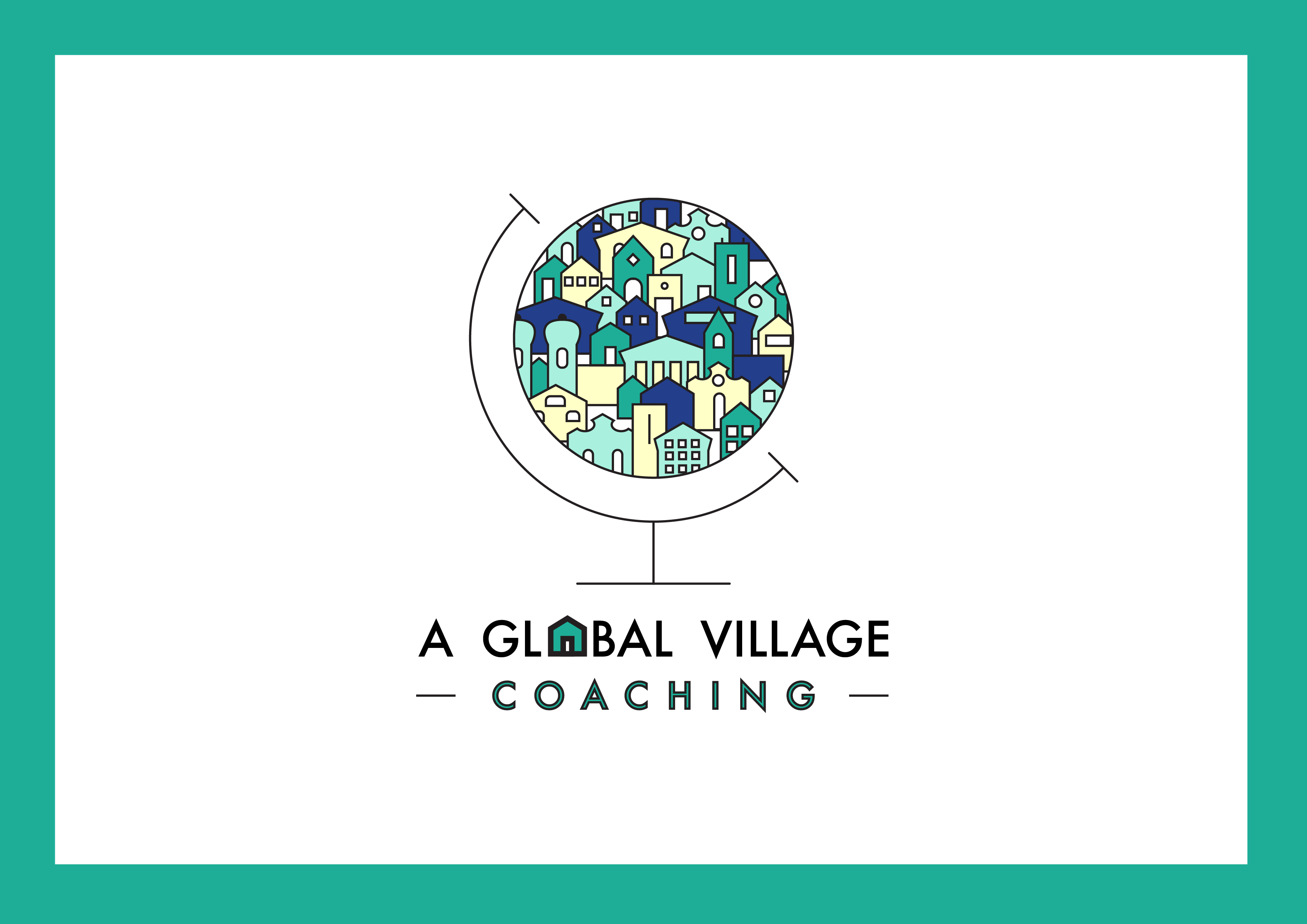 Logo Design by Andy Zahn for A Global Village | Design #26895543