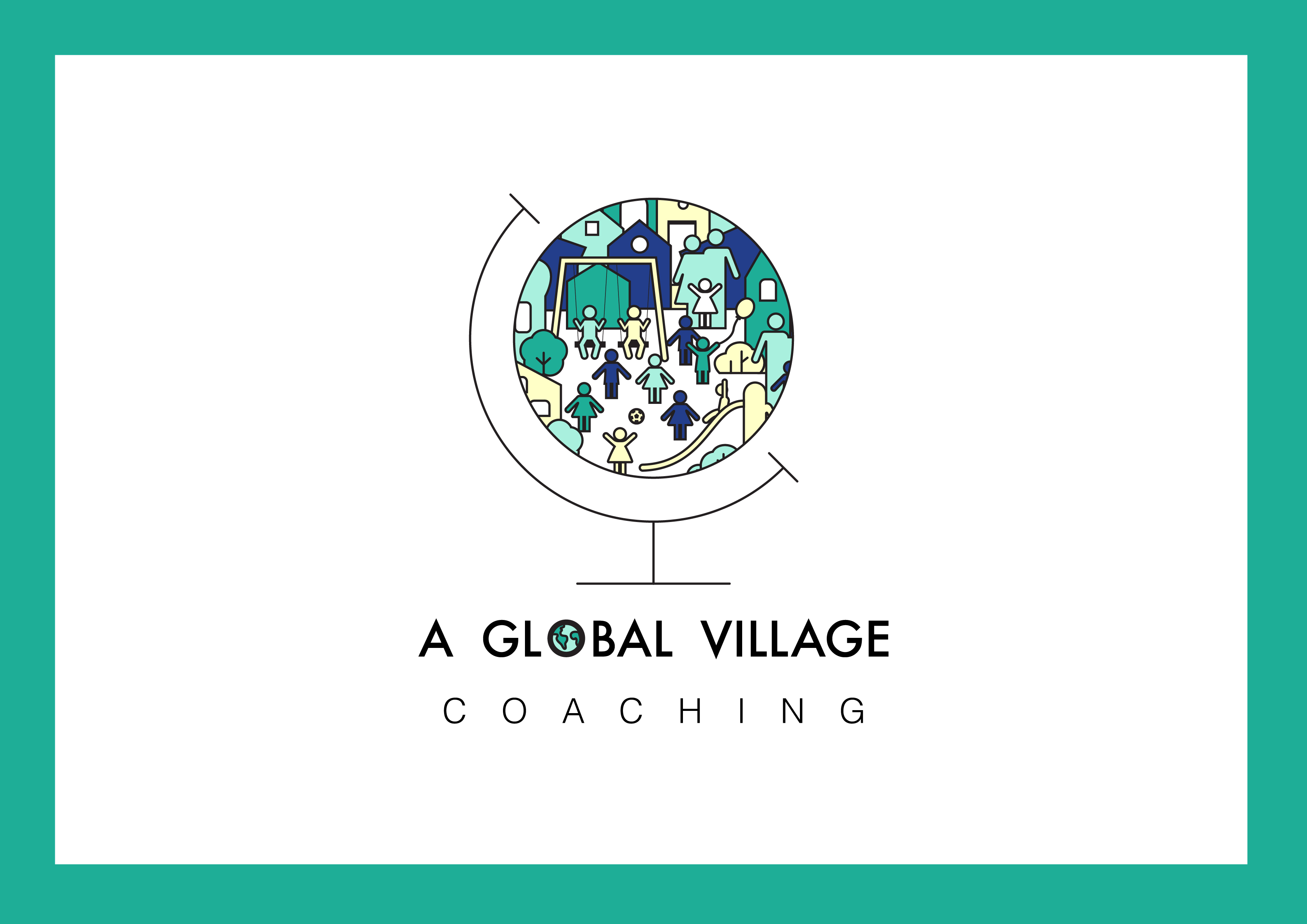 Logo Design by Andy Zahn for A Global Village | Design #26898250