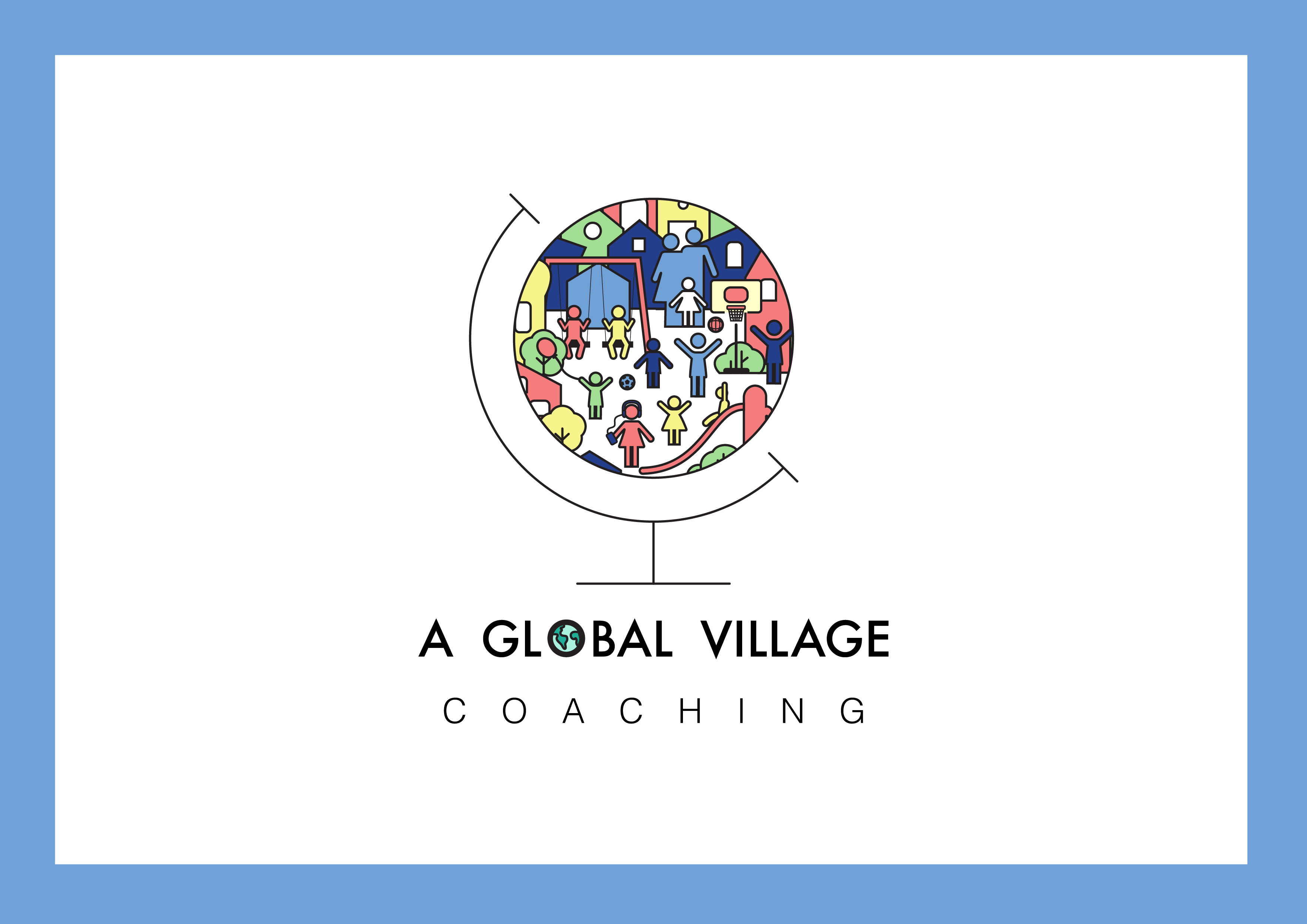 Logo Design by Andy Zahn for A Global Village | Design #26901776