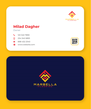 Business Card Design by nathanaelpeter for Marbella Flooring  | Design: #26892390