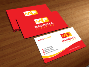 Business Card Design by Creations Box 2015 for Marbella Flooring  | Design: #26894929