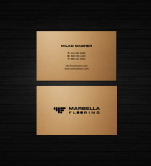 Business Card Design by Creations Box 2015 for Marbella Flooring  | Design: #26894962