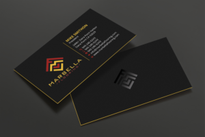 Marbella Card | Business Card Design by DesignShout