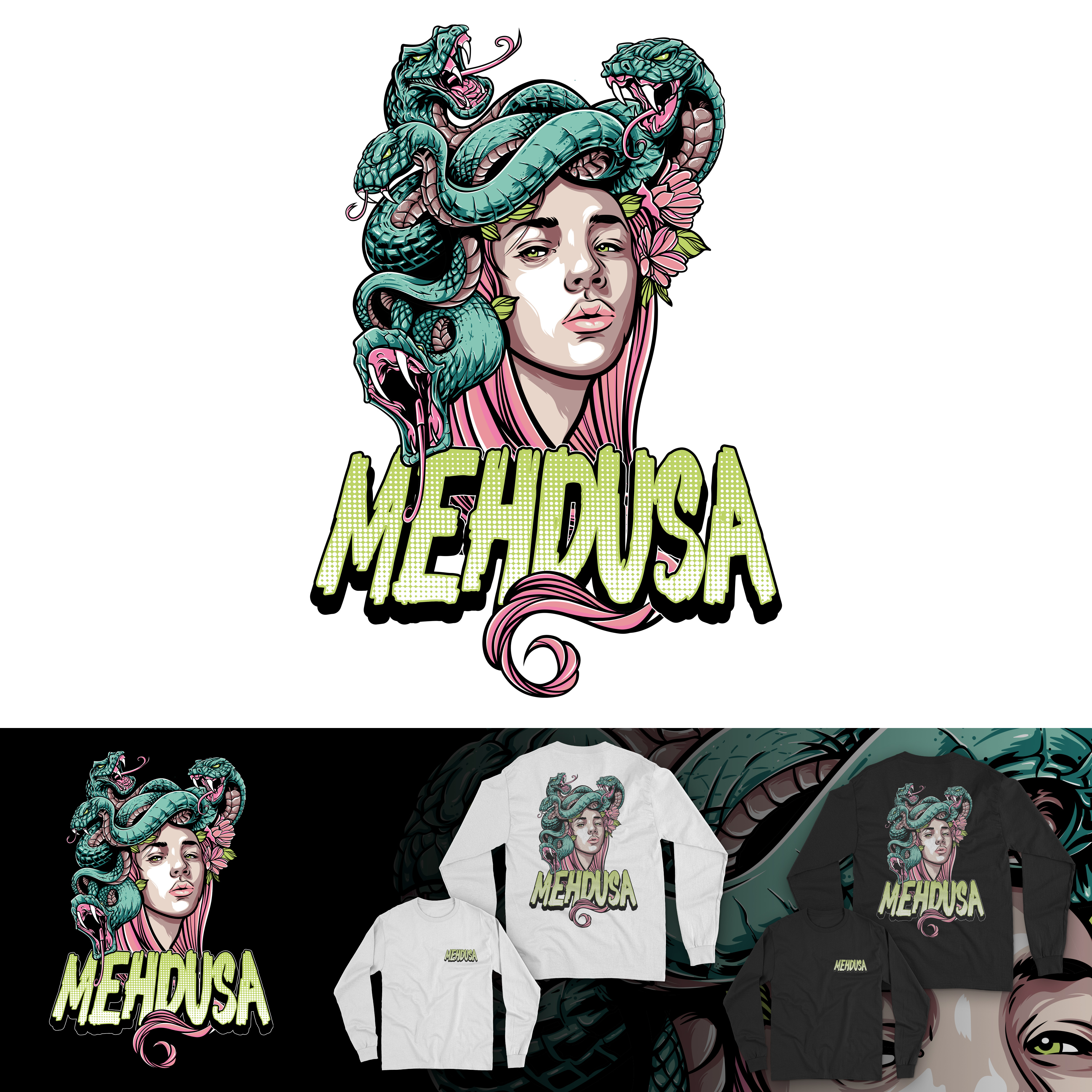 Diseño de Camiseta por duatitik.std para Mehdusa | Diseño: #26964341