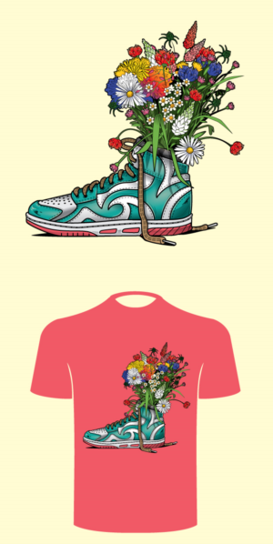 T-shirt Design by ally designs