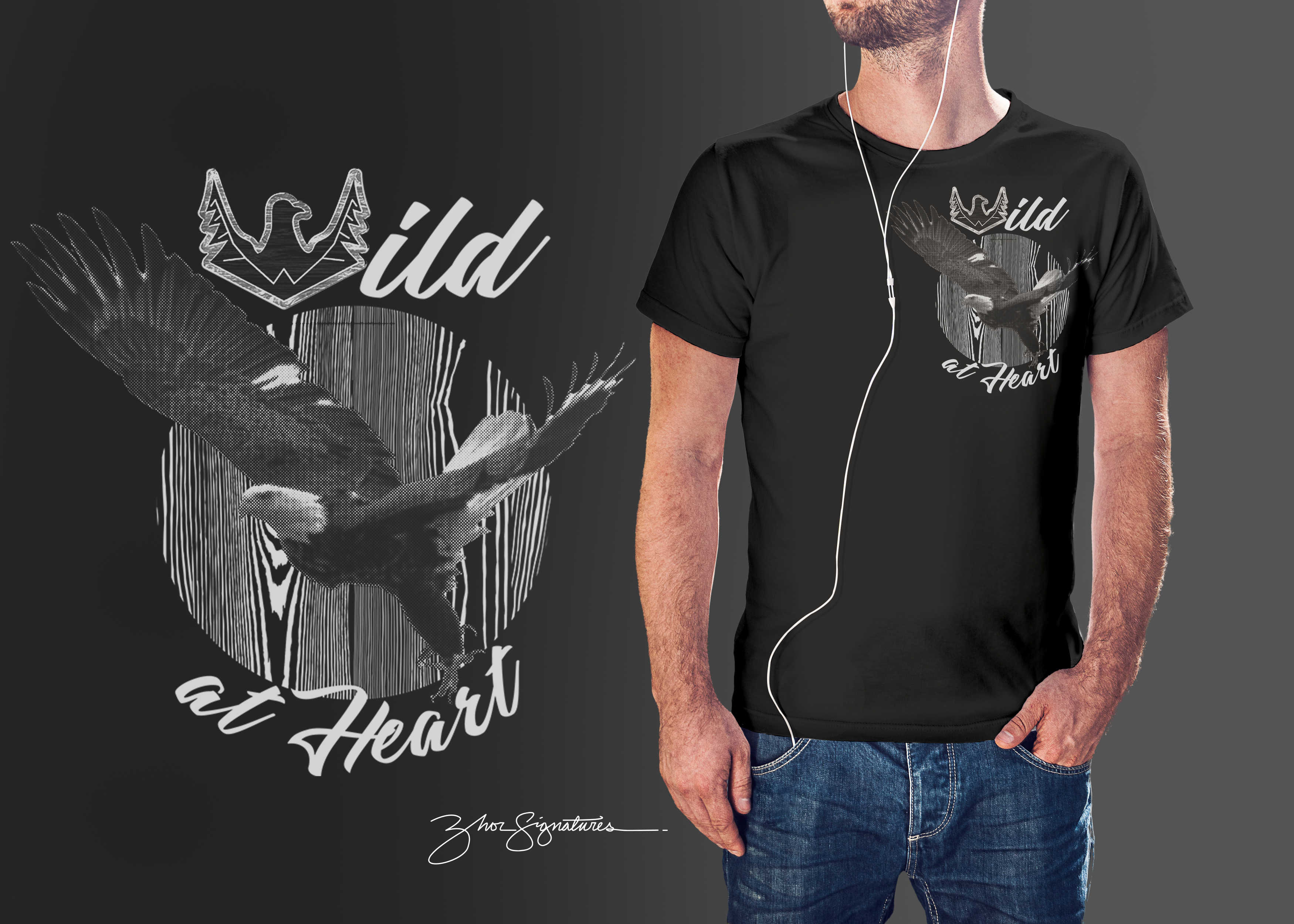 T-Shirt-Design von Zhor Signatures für WILD Outdoor Apparel Inc. | Design #26915916