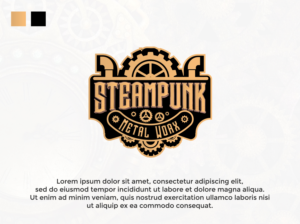Logo Design by Nova Tech Solutions for SteamPunk Metal Worx | Design: #26894206