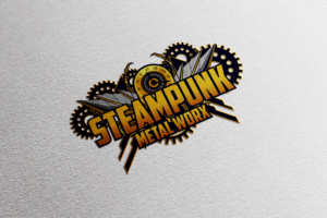 Logo Design by Nova Tech Solutions for SteamPunk Metal Worx | Design: #26894207
