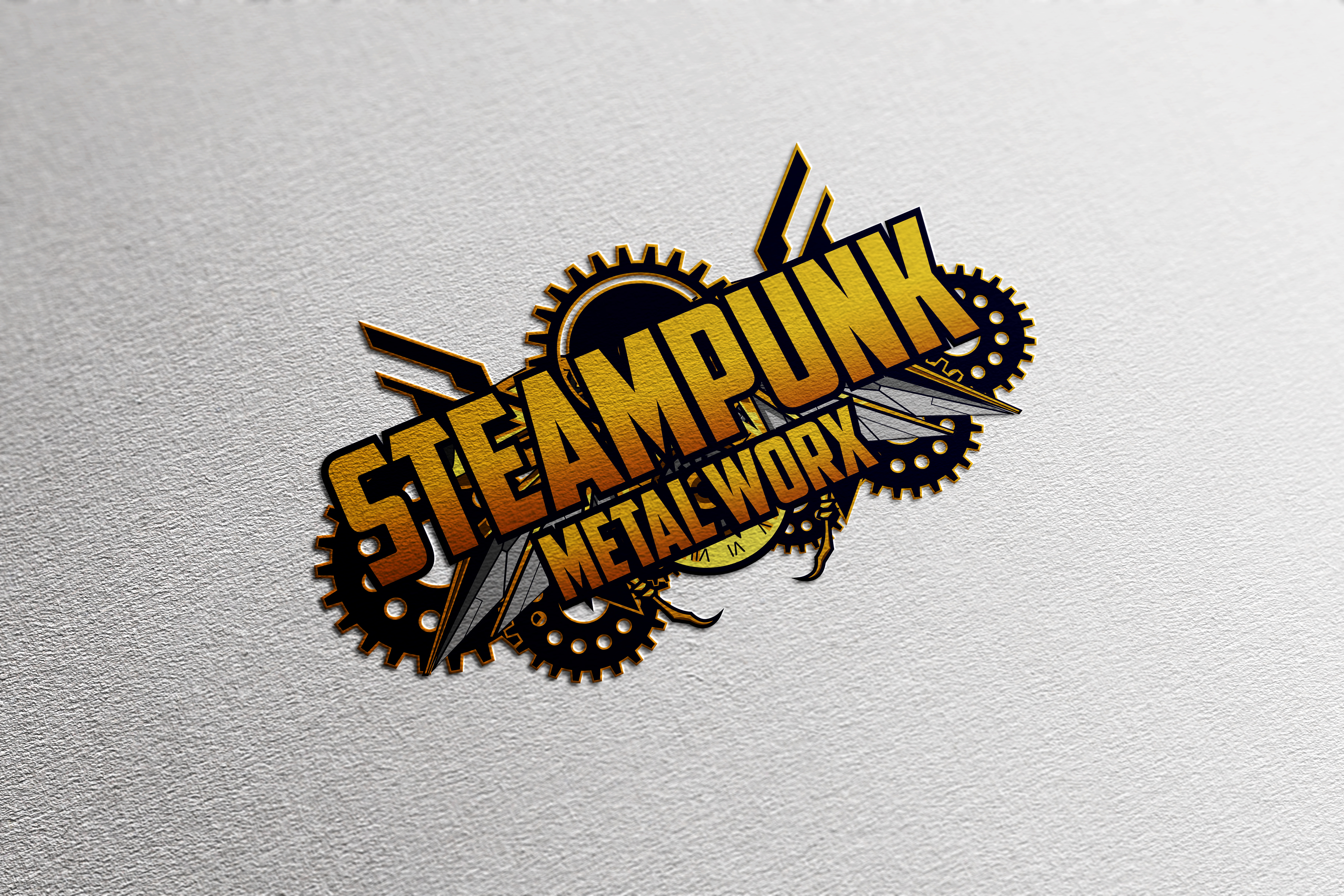 Logo Design by Nova Tech Solutions for SteamPunk Metal Worx | Design #26900459