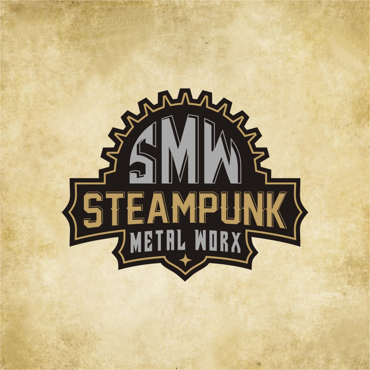 Logo Design by Ashani Bhattacharya for SteamPunk Metal Worx | Design #26893503