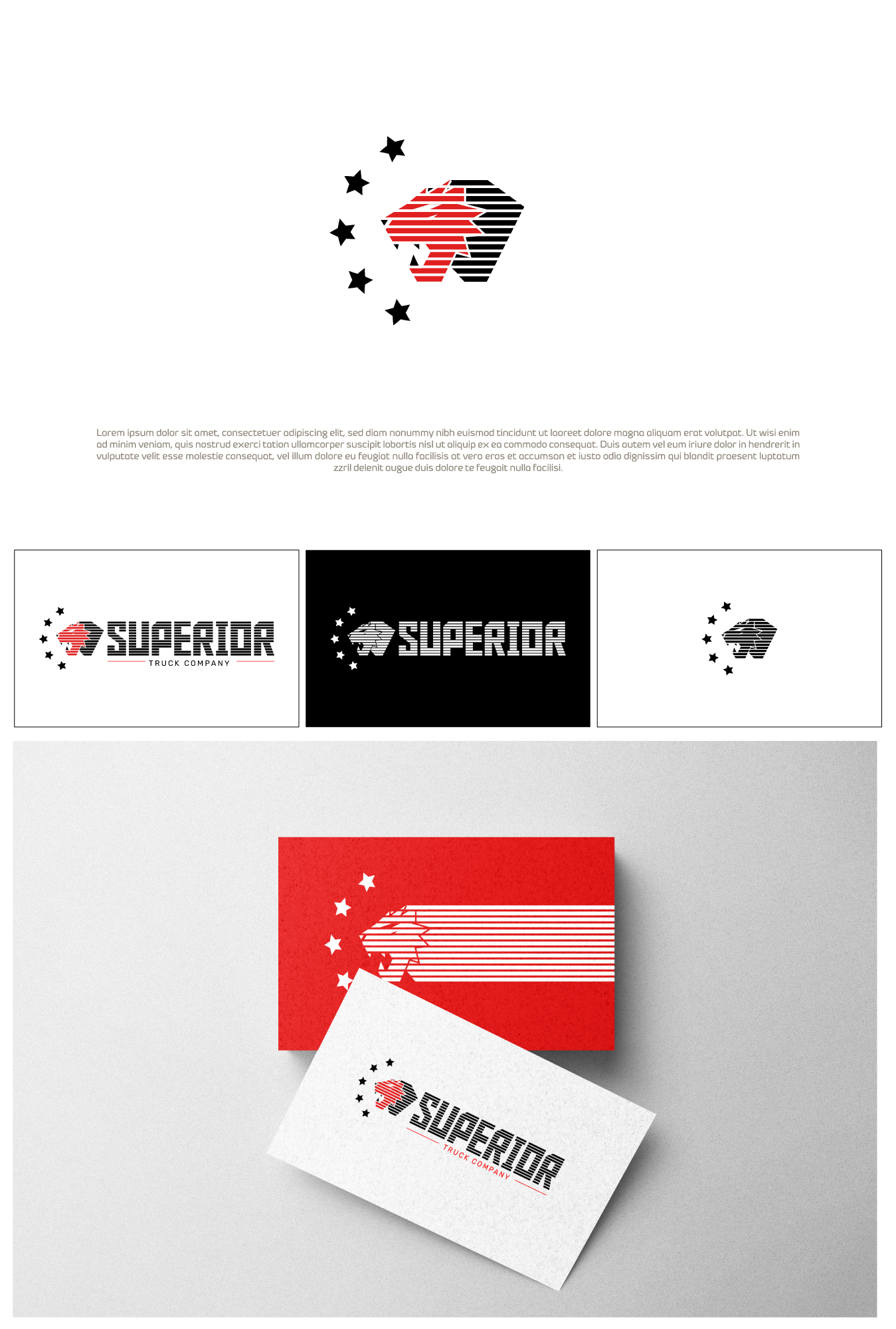 Logo Design by exoddinary for Superior Transport Group | Design #26904556
