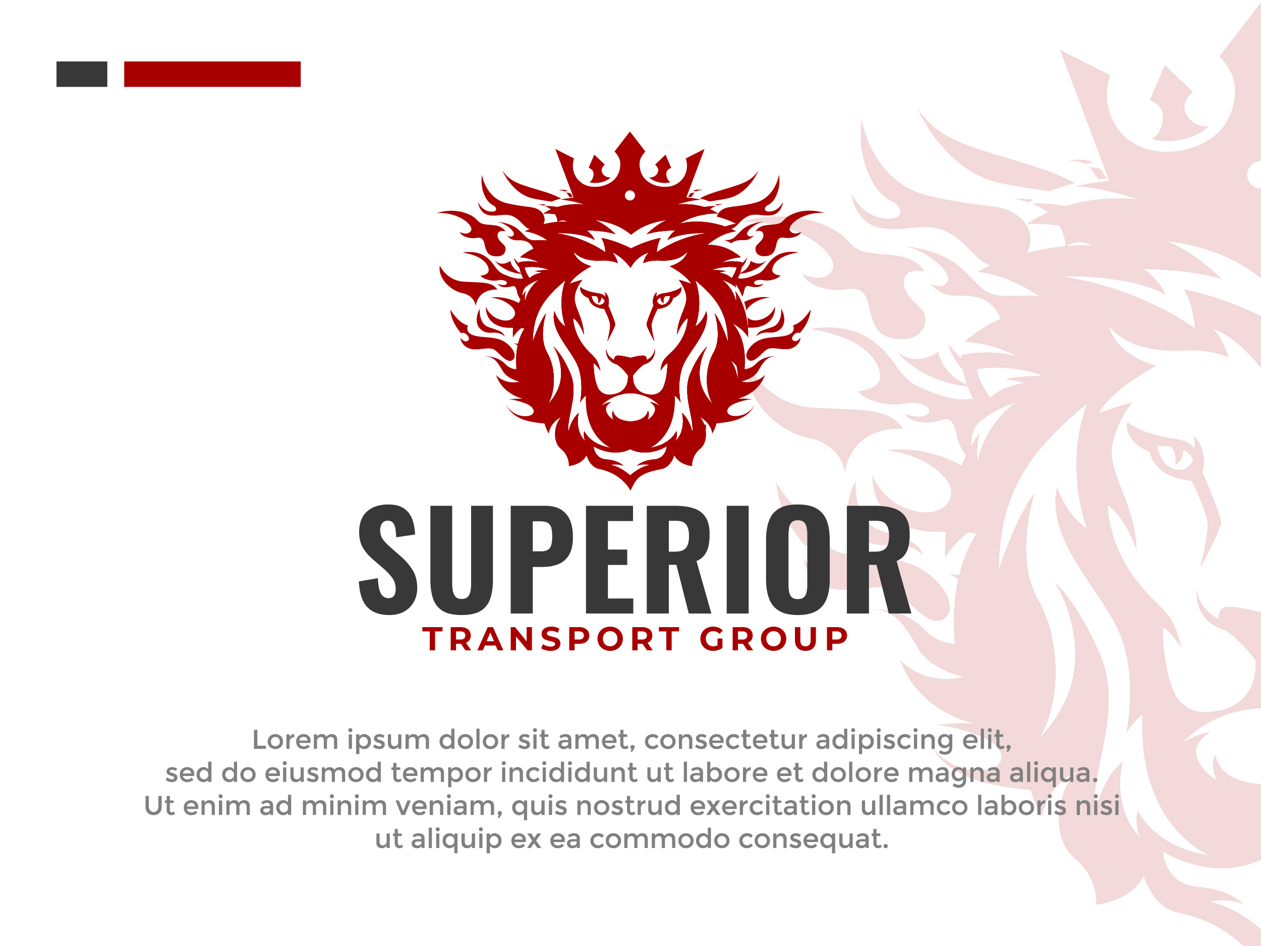 Logo Design by Nova Tech Solutions for Superior Transport Group | Design #26894783