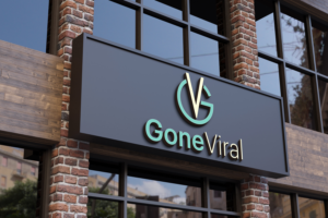 Gone Viral | Logo Design by makerlogoz