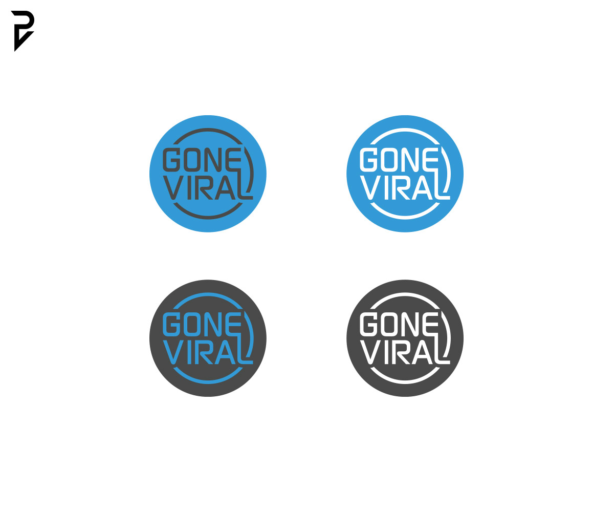 Logo Design by poisonvectors for Gone Viral, LLC | Design #26900333